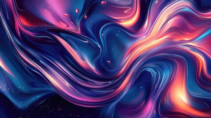 Fototapeta premium Ultra futurist tech abstract background. Generative AI