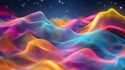 Fototapeta premium Ultra futurist tech abstract background. Generative AI