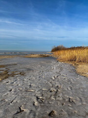 shore of the Kiev sea during the day