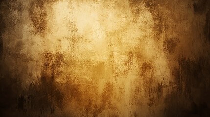Abstract Gold Brown Textured Wall Background
