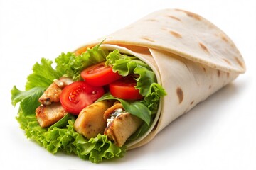 chicken wrap sandwich