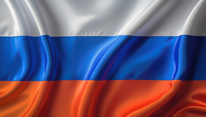 Fototapeta premium Russian flag for national Day or Independence Day of Russia