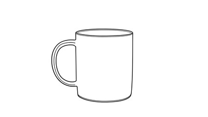 mug cartoon illustration 