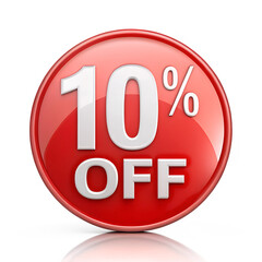 10 off sale promotion isolated on white backgro.png