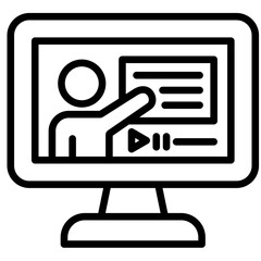 Online Teaching Icon