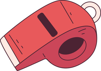 Whistle illustration, perfect for design graphic needs