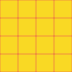Straight pattern background vector, tie texture check textile. Cosy fabric seamless plaid tartan in orange and yellow colors.