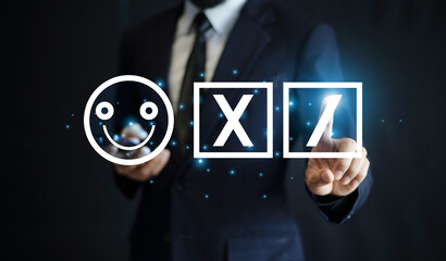 CRM for managing customer complaints, Customer relationship management concept.