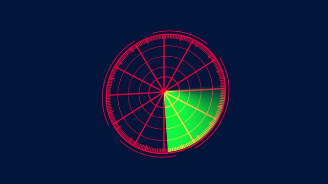 The analog wall clock spinning animation on grep wallpaper.