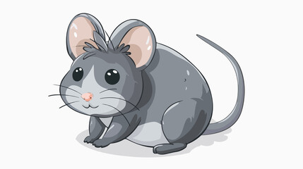 Vibrant Wild Forest Animal Colorful Sticker with Small Gray Design