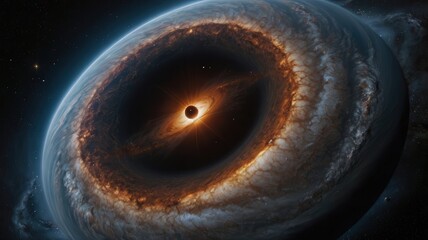 gargantua, space, star, light, galaxy, astronomy, spiral, planet, universe, blue, swirl, night, sky, illustration, wallpaper, cosmos, nebula, design, vortex, art, black, glow, tunnel, fantasy, energy,