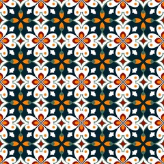Arabian ethnic tribal fabric pattern showcases a peaceful blend of white and green tones with ethnic floral motifs. The modern design brings ethnic and freshness to the traditional tribal style, craft