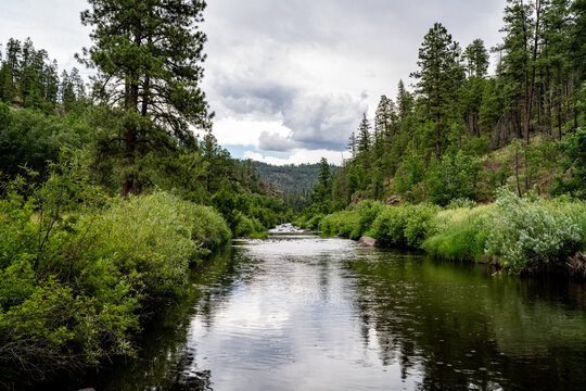 The Black River in Northeastern Arizona, Apache County. In my opinion one of the more beautiful & remote parts of Arizona. Captured in July. 