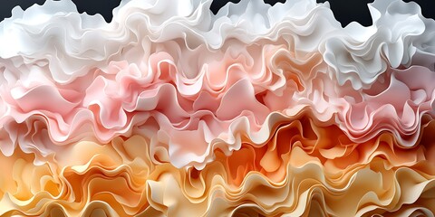 Pastel wave texture background. Abstract design.