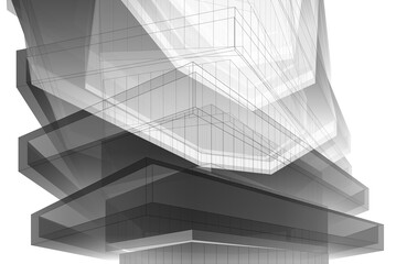 Obraz premium abstract architectural background