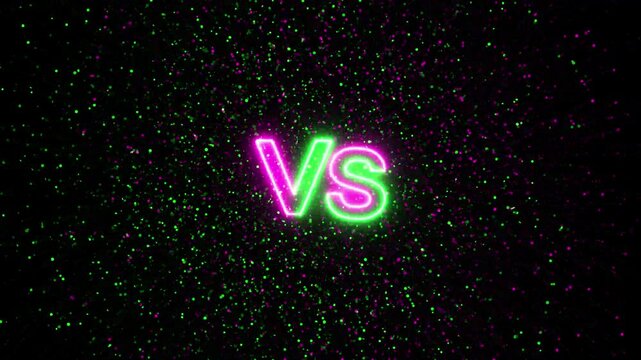 versus vs line speed neon animated versus vs line speed neon.