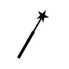Fototapeta premium Magic stick vector