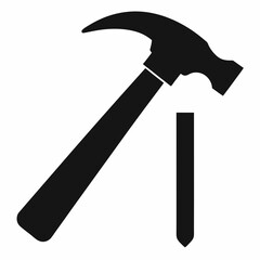 hammer isolated on white