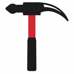 hammer isolated on white