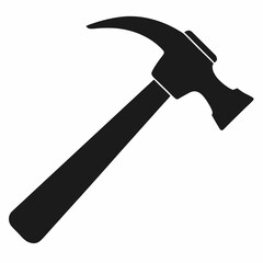 hammer on white