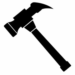 hammer on white