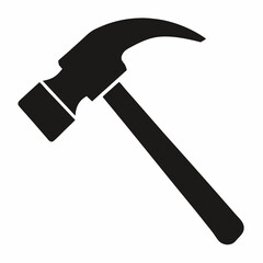 hammer on white
