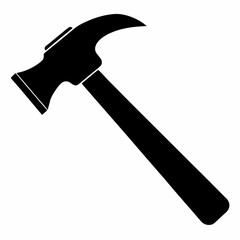 hammer on white