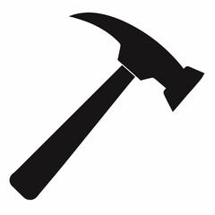 hammer on white