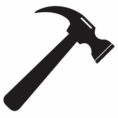 hammer on white