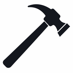 hammer on white