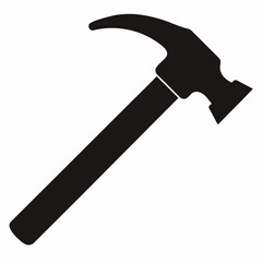 hammer on white