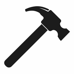 hammer on white