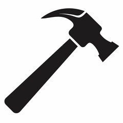 hammer on white
