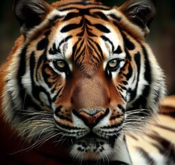 portrait of a tiger