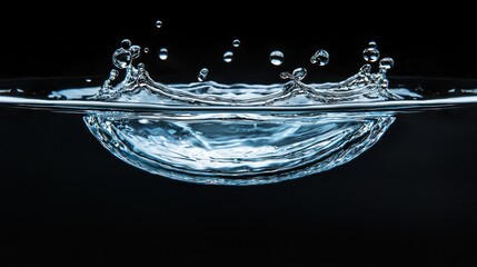 Water Drop Splash: A Symphony of Liquid Motion