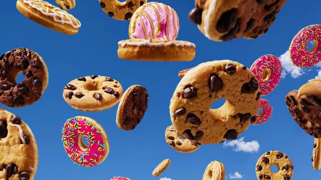 Cookie and Doughnut Skyfall Magic