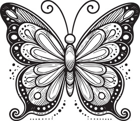 Butterfly SVG Silhouette Vector Bundle