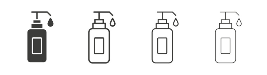 Face cleanser icon collection for website design, app, UI design.