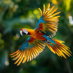Stunning photographs of colorful parrots showcasing their vibrant feathers, unique patterns, and playful behavior. From tropical rainforest settings to close-up shots, these images capture the beauty 