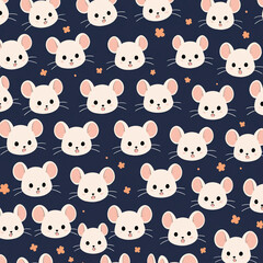 Obraz premium seamless pattern with animals