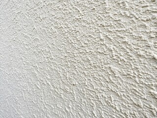 Fototapeta premium Panoramic White Textured Plaster Wall Background - High-Resolution Stock Photo