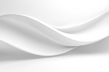 Fototapeta premium A blank white background with soft lighting gradients, giving a sense of depth while maintaining simplicity