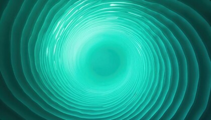 Abstract Teal Spiral Vortex, Appealing Background