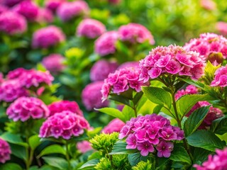 Fototapeta premium Pink Flower Background with Copy Space: Beautiful Floral Spring Image for Design