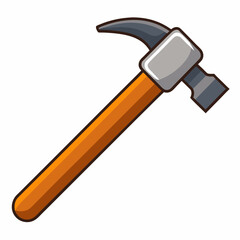 hammer isolated on white