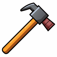 hammer isolated on white