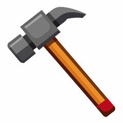 hammer isolated on white
