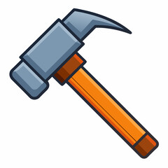 hammer isolated on white