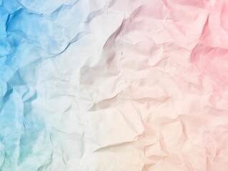 Fototapeta premium crumpled pastel paper, textured background, soft hues