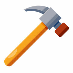 hammer isolated on white